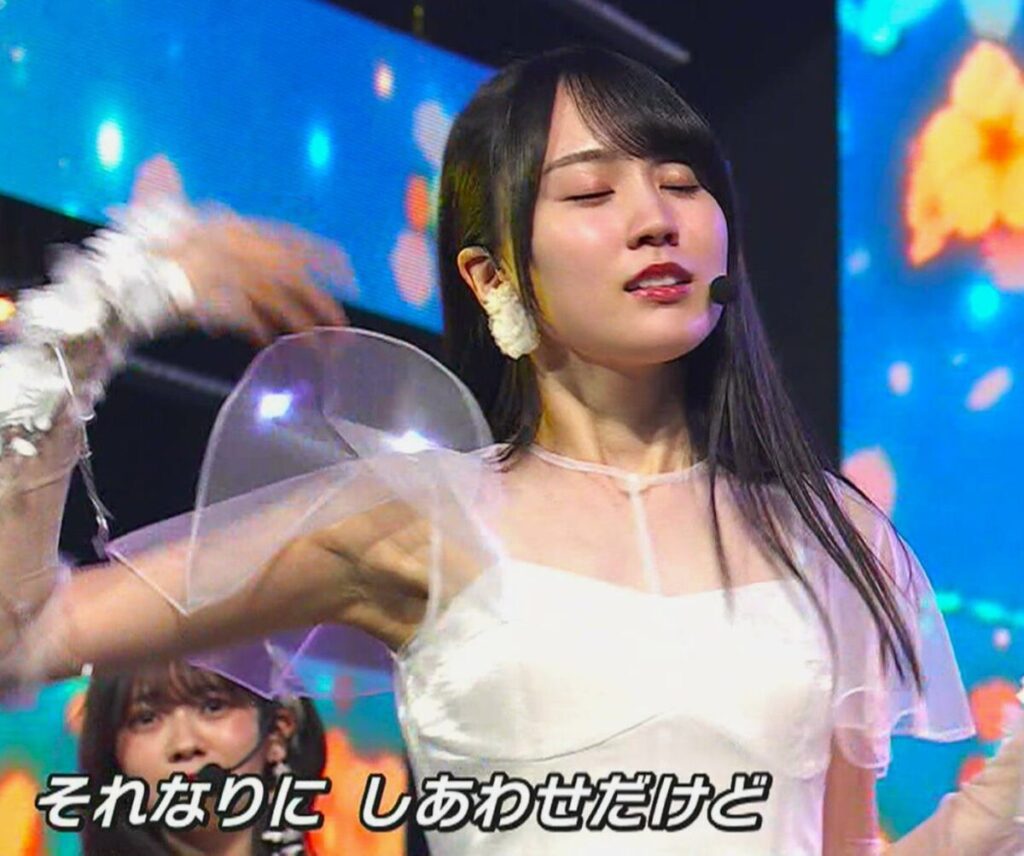 賀喜遥香のワキ